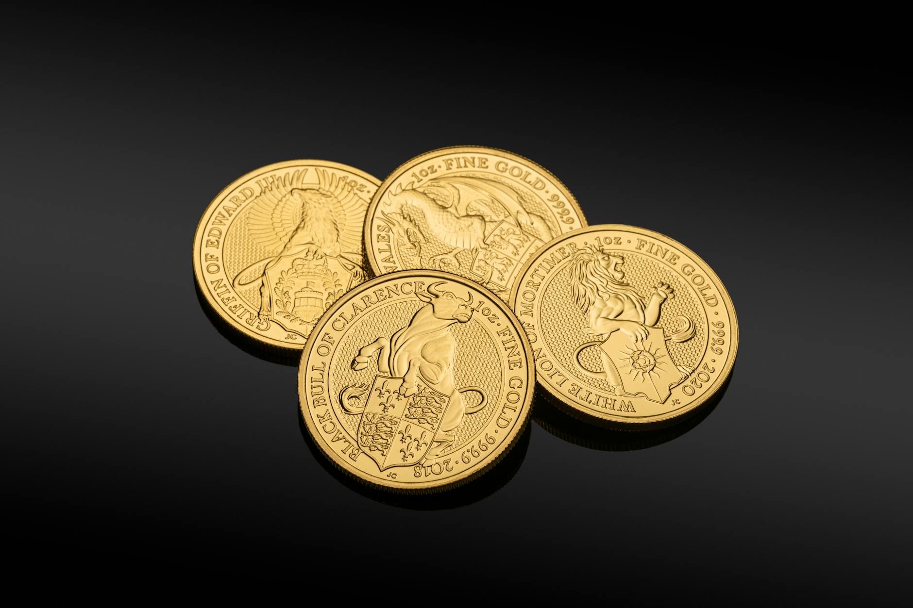 Gold coins and treasure representing casino bonuses
